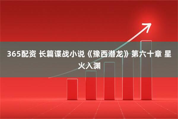 365配资 长篇谍战小说《豫西潜龙》第六十章 星火入渊
